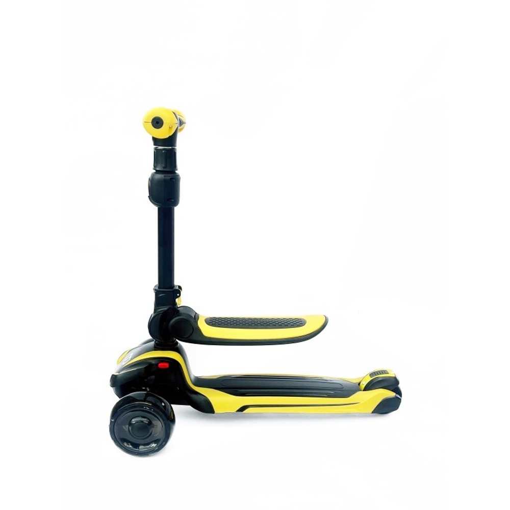 Самокат Moby Plus RO-101 black-yellow (Черно-Желтый)