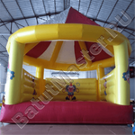 Коммерческий надувной батут "Арена цирка" с крышей