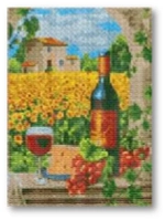 Алмазная мозаика 30*40см KiKi «Ароматное лето» полная выкладка MOZ064