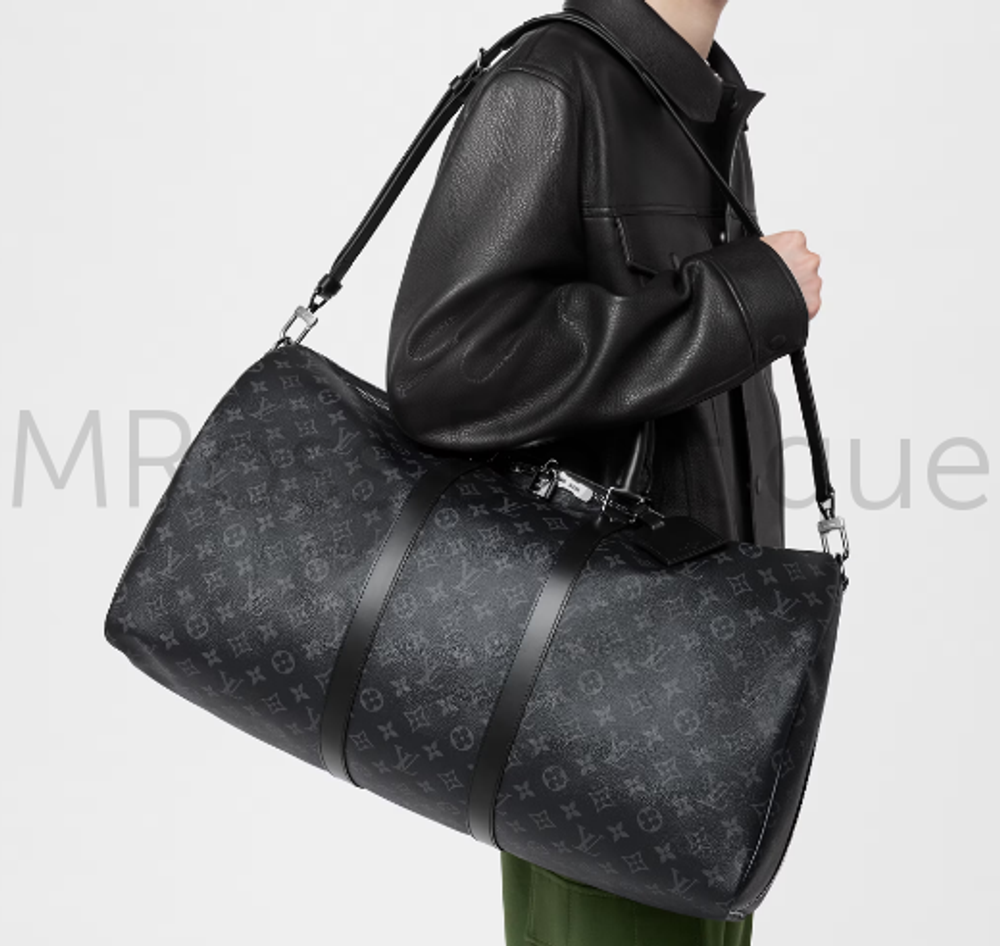 Сумка Луи Виттон Keepall дорожная Monogram Eclipse