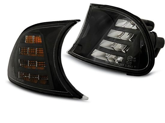 Поворотники BMW 3 E46 coupe black led