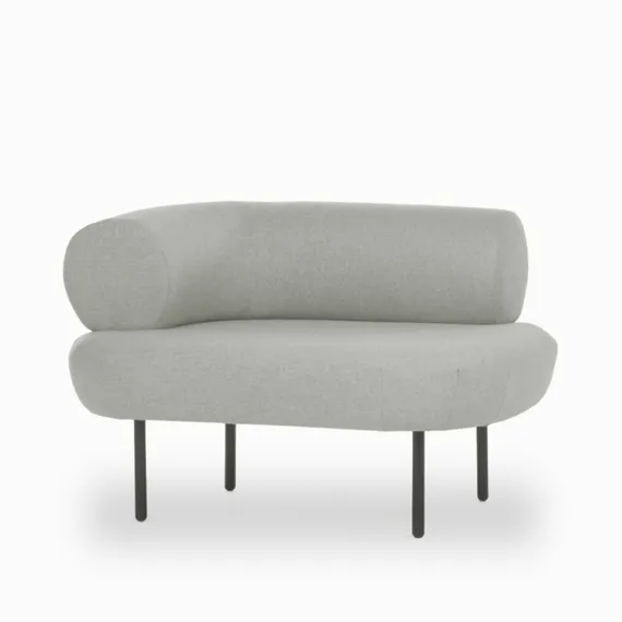 Кресло Adelaide R, серое