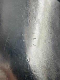 Поднос посеребрённый Lunt