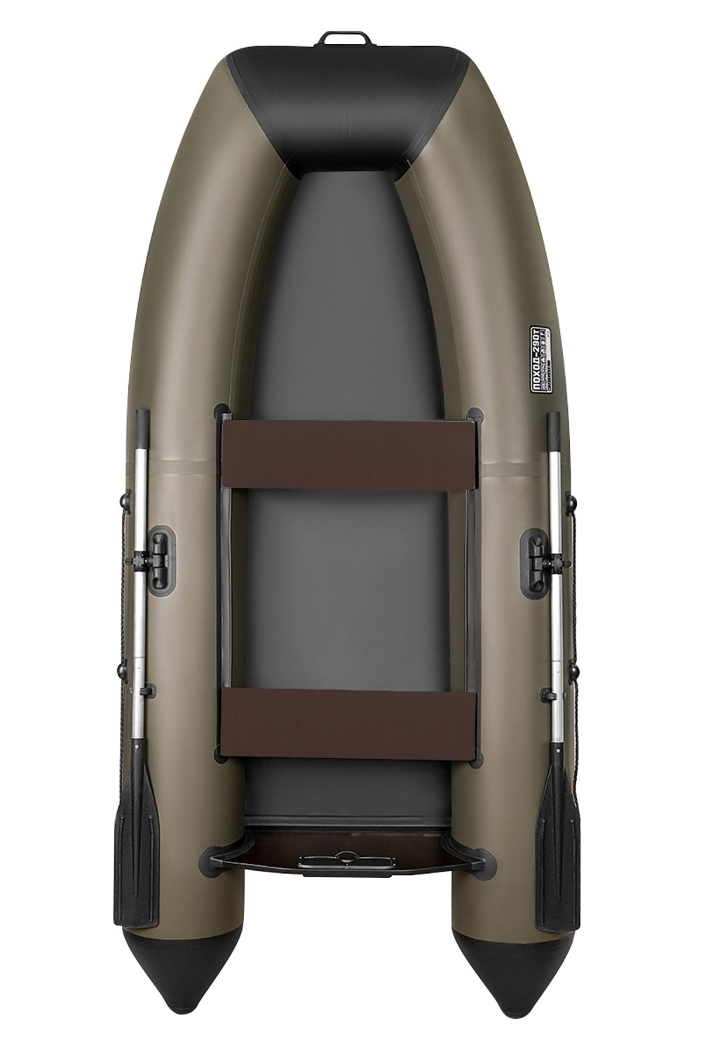 Поход 290T хаки + PARSUN T 3.6 BMS (комплект лодка + мотор)