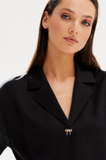 23579 Блузка женская (черный)