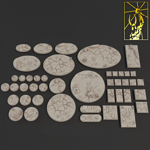 подставки пустыня 1 шт. миниатюра для dnd, днд, pathfinder, фентези, Настольная игра, НРИ, Варгейм, РПГ