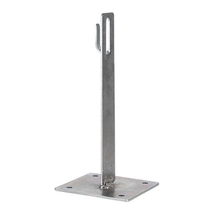 Держатель кровельный с подставкой h100/65мм CZ EKF PROxima lp-d2106-cz