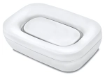 Мыльница открытая Эллиса белая C843БЕЛ