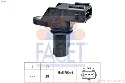 FACET - 90349-FAC - Sensor, camshaft position