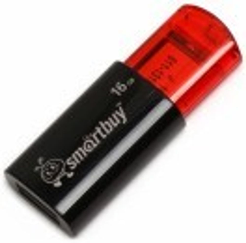 USB карта памяти 16ГБ Smart Buy Click (красный)