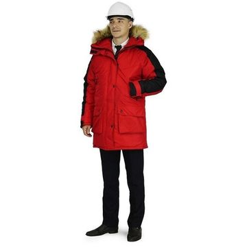 Куртка зимняя "Премьер" (красный/черный)