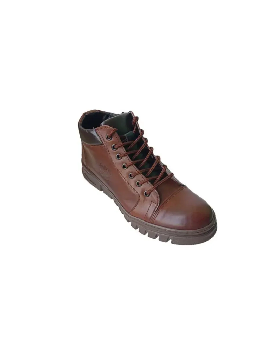 Ботинки из натуральной кожи и меха