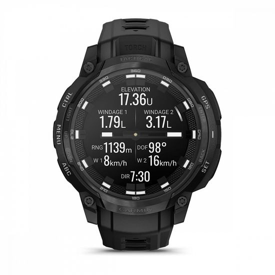 Умные часы Garmin Instinct Crossover AMOLED Tactical Edition Black
