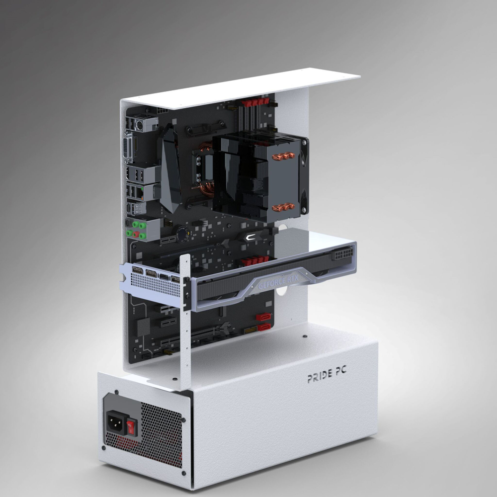 Компьютерный корпус PridePC 1406211 LITE/ Открытый стенд/ Открытый корпус