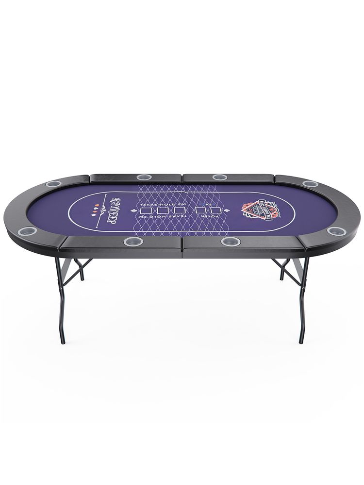 Игровой стол – покер DFC RAYKEEP 72&amp;quot;, на 8 мест, складной