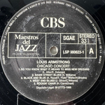 Louis Armstrong ‎– Chicago Concert (Испания 1988г.)