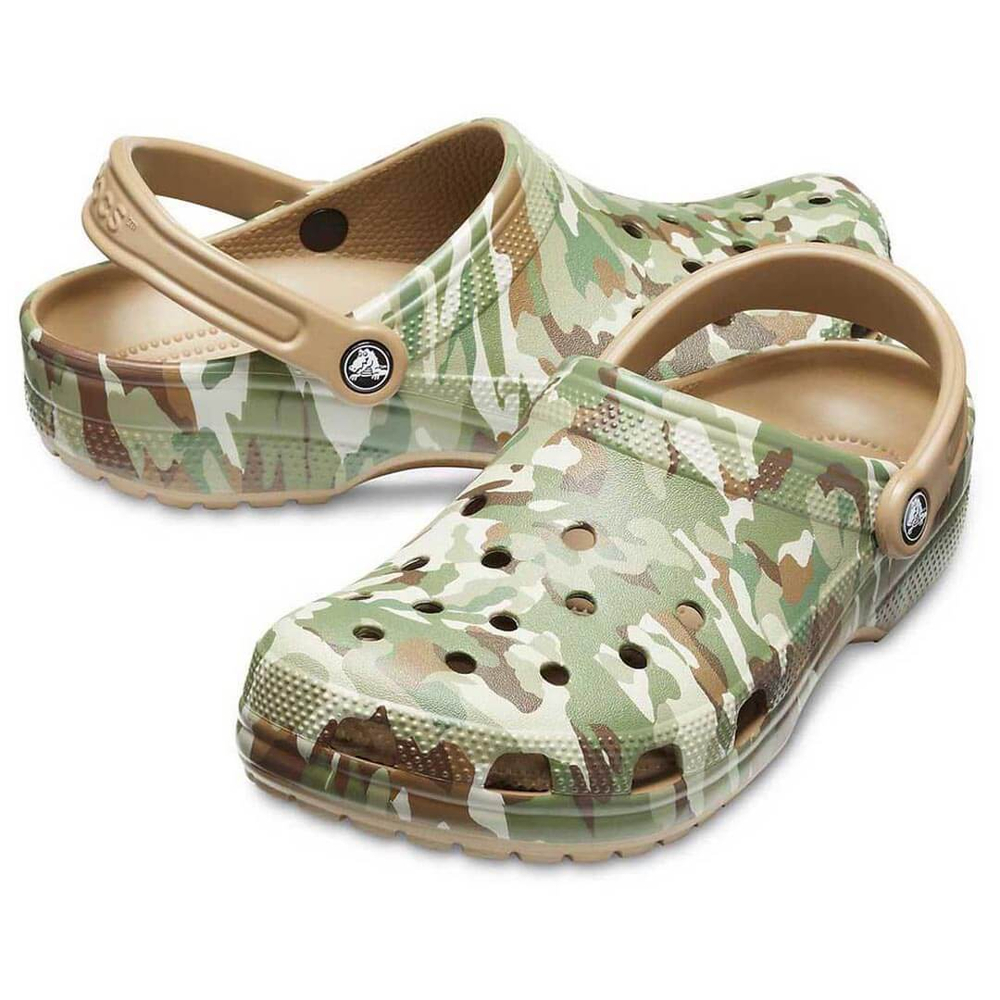 Сабо Crocs Classic Graphic II Clog Хаки