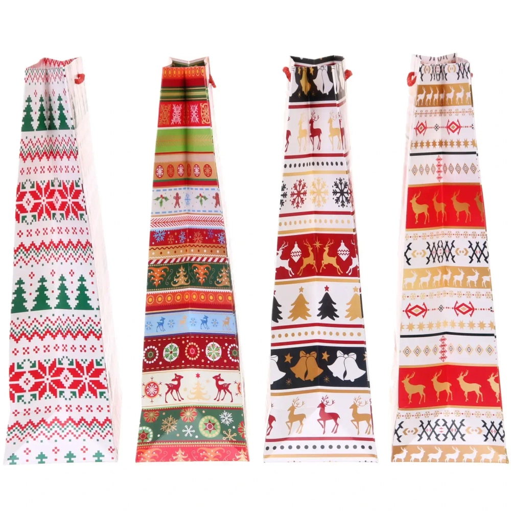 Пакет подарочный «Зимние узоры» 31*42*12 см, микс