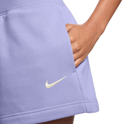 Женские шорты теннисные Nike Sportswear Phoenix Fleece - сиреневый лед/парус