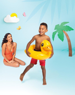 Круг для плавания Зверюшки 61*56см. в ассортименте 533075 (Intex)