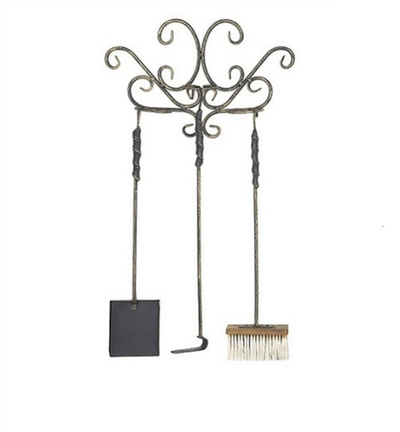 Набор каминный Кованый N170B (подвесной)
