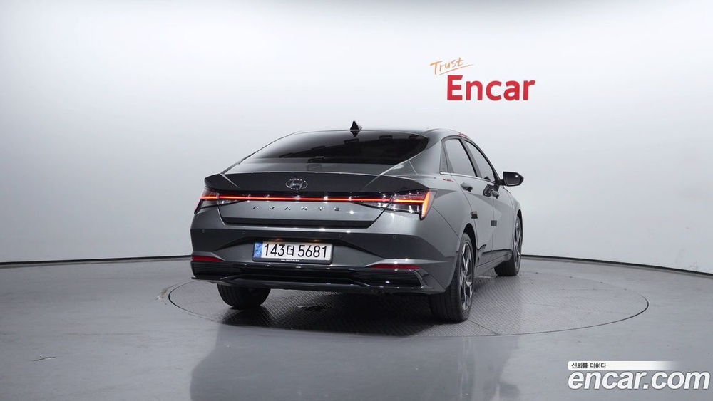 Hyundai Avante Hybrid (CN7) Inspiration (09.2022)