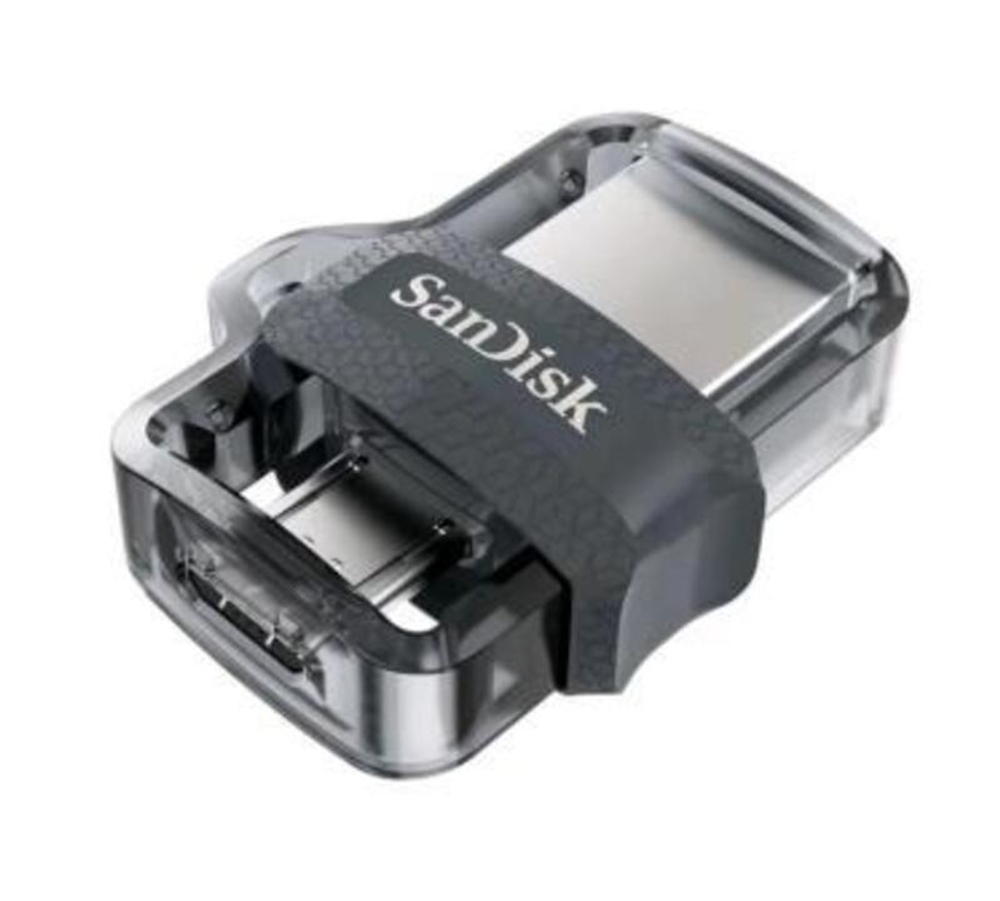 USB флэш-диск SanDisk 16GB Ultra Dual OTG Black 3.0
