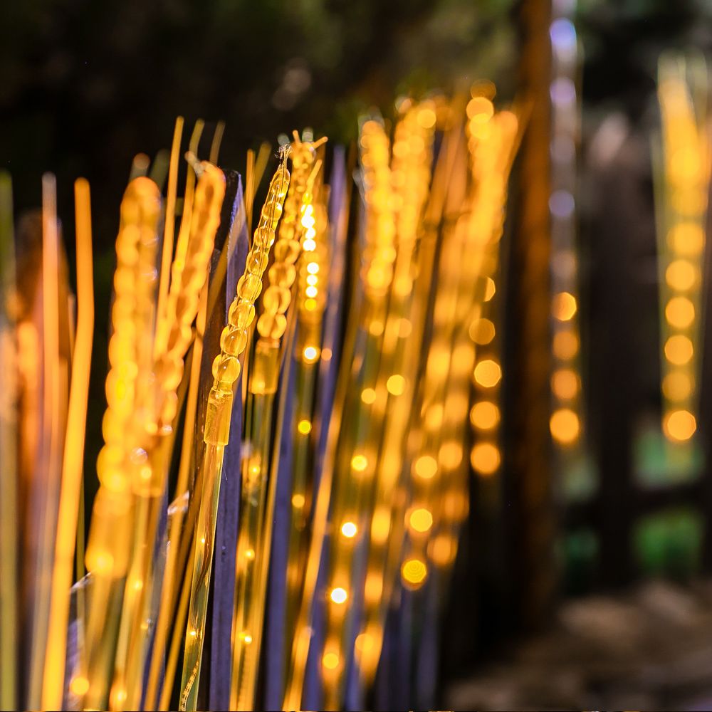 USL-S-817-PT800 CORN SET10 Садовый светильник на солнечной батарее Колосья. в комплекте из 10 штук. 120 светодиодов. Теплый белый свет. 1xАА Ni-Mh аккумулятор в-к. IP44. TM Uniel