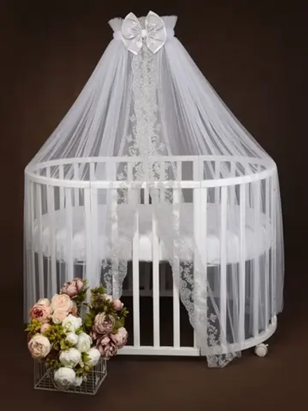 Балдахин с кружевом "Версаль"