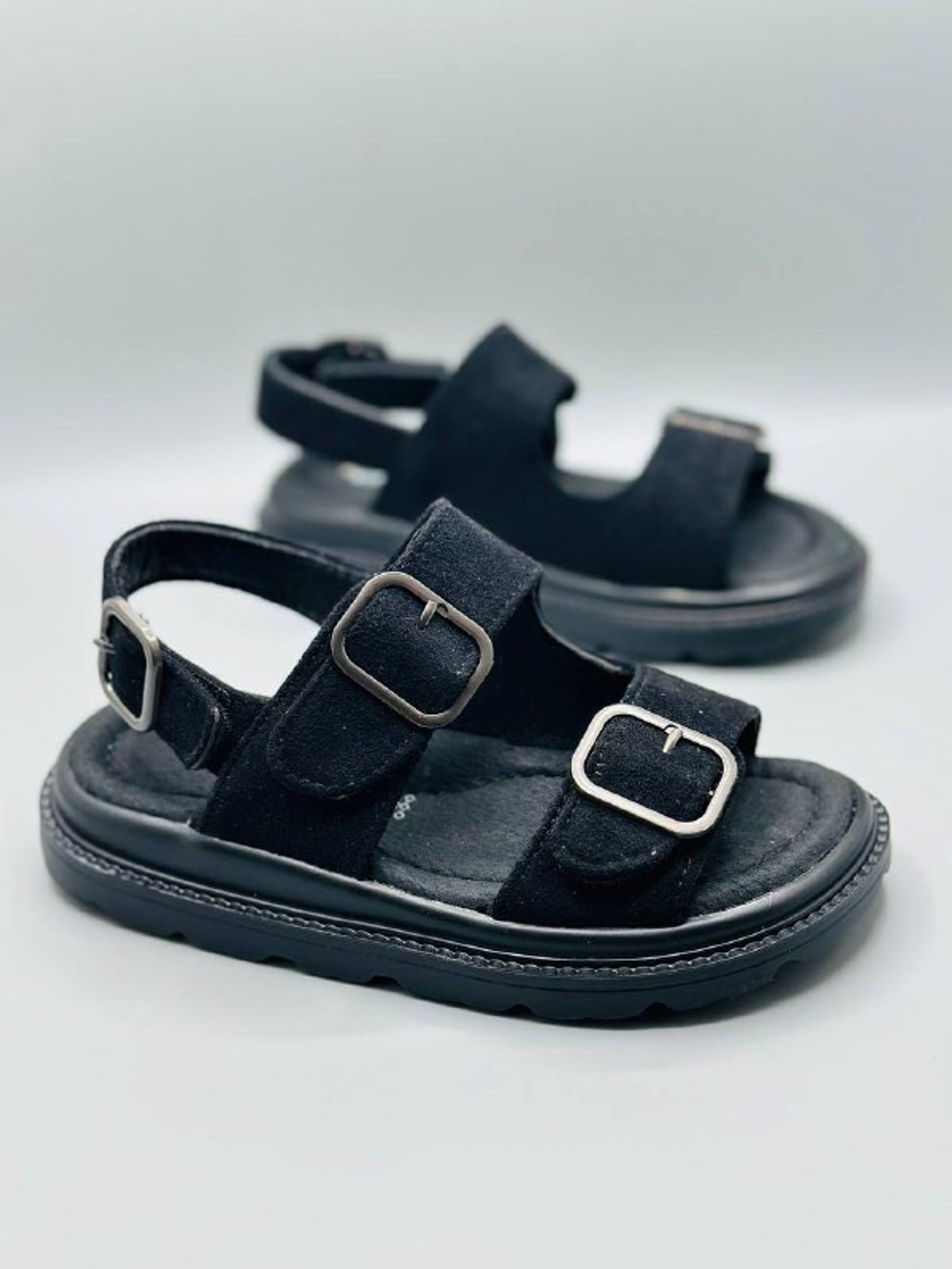 Удобные детские замшевые босоножки Buba Suede