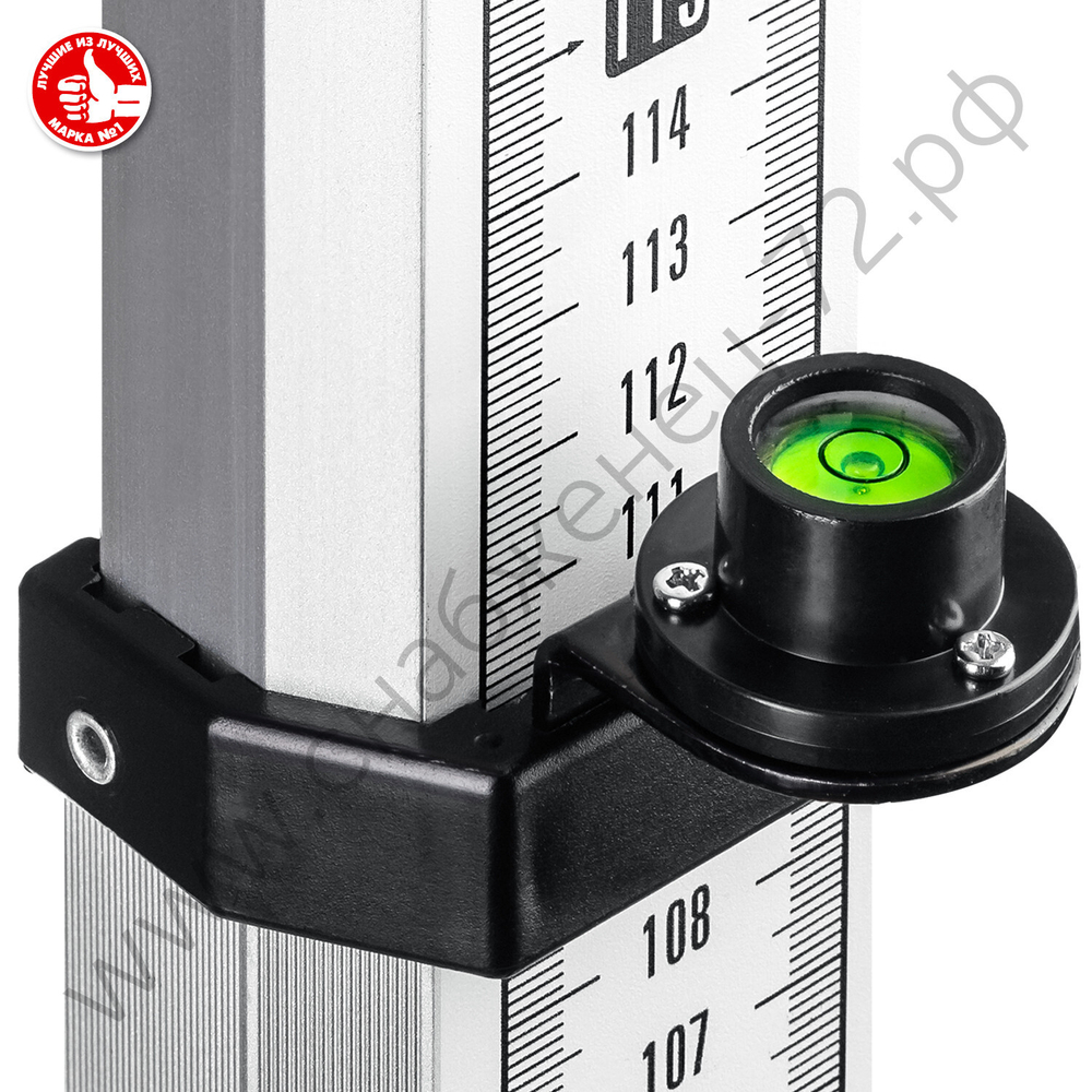 ЗУБР РГ 5, геодезическая рейка (34948-5)