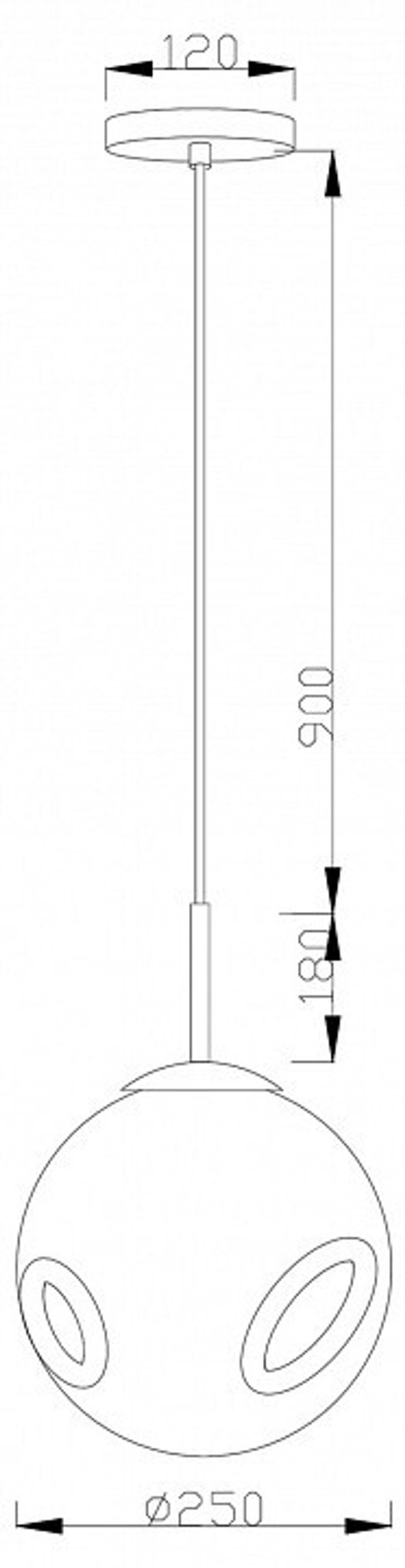 Подвесной светильник Moderli Amo V11521-1P