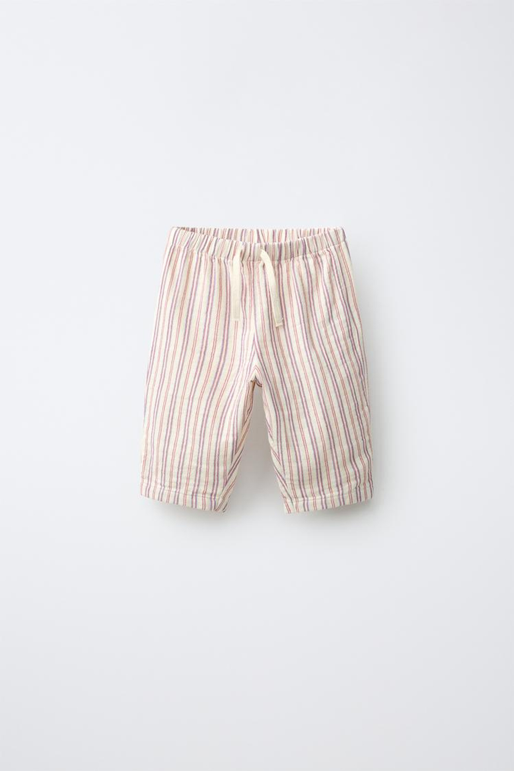 ZARA БРЮКИ В ПОЛОСКУ, РАЗНОЦВЕТНЫЙ