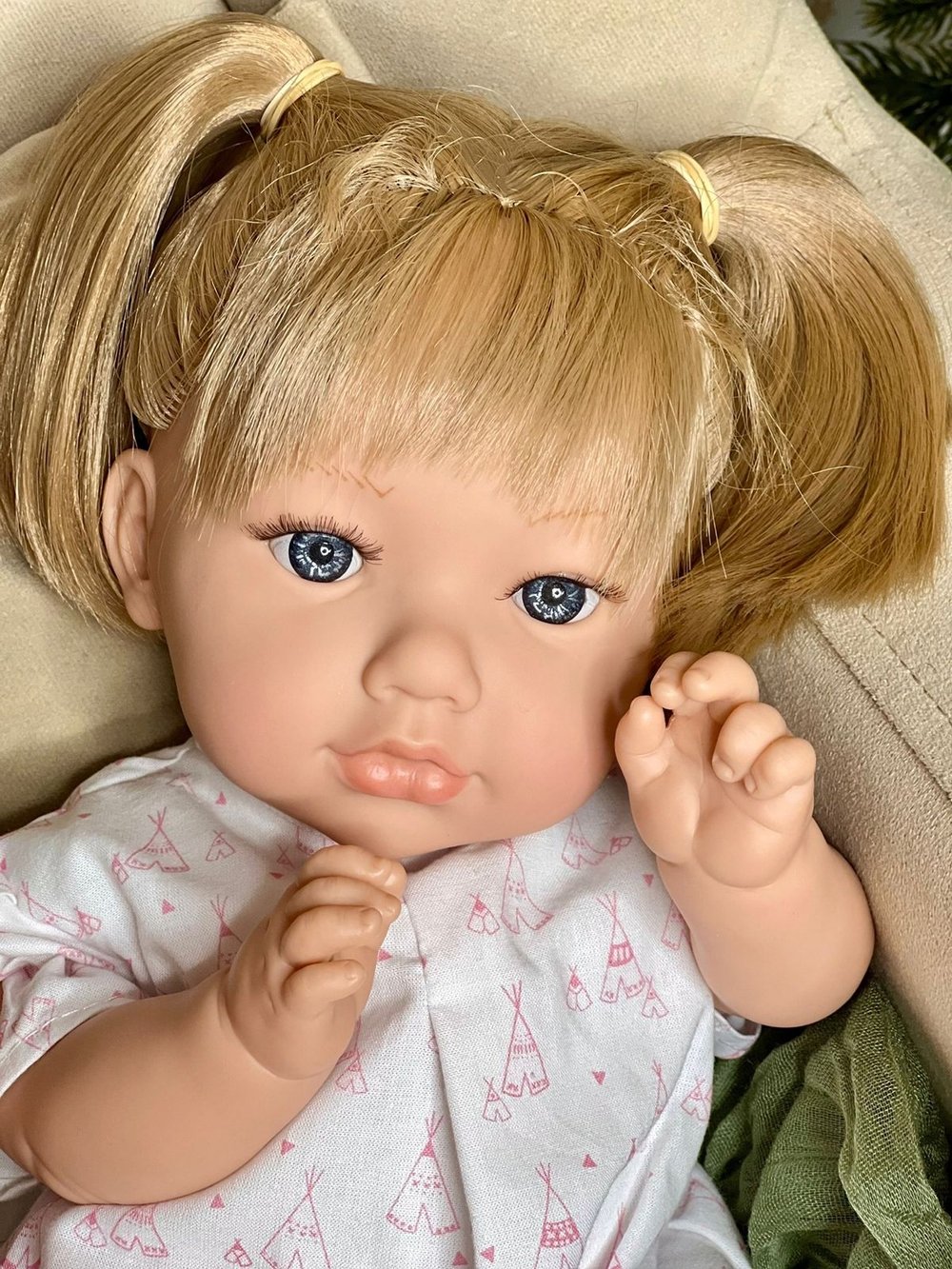 Кукла Marina and Pau 45 cм ALINA мягконабивная в пакете (M805K)