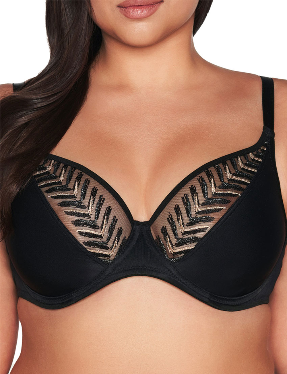 Бюстгальтер с мягкой чашкой Ava GODDESS 2118 M Bralette Black