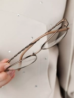 Оправа для очков для зрения металлическая брендовая