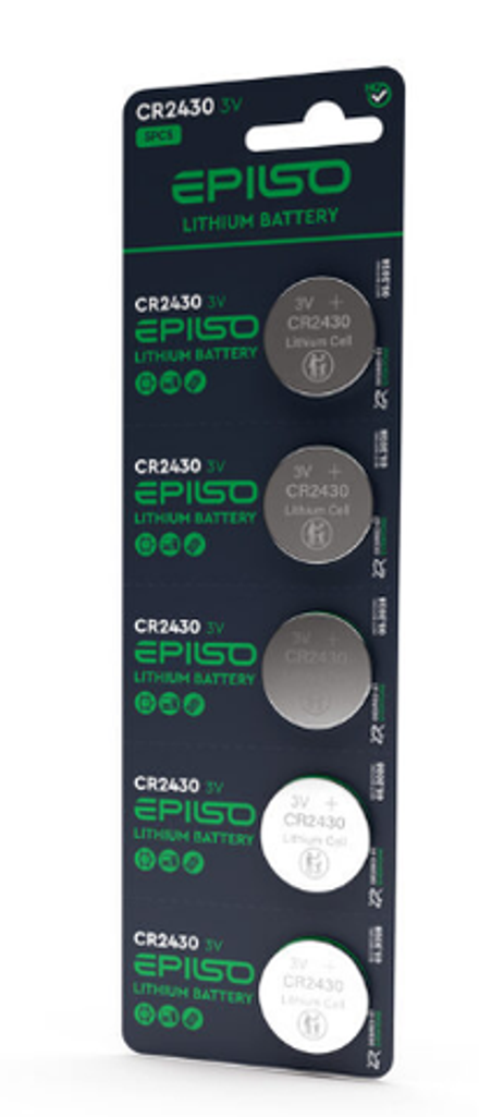 Элементы питания EPILSO CR2430 (литиевые)