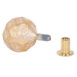 Ручка мебельная Сфера фацет 30 Айвори