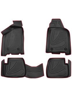 Коврики в салон для LADA (ВАЗ) Samara KANT.F900250E1.RD