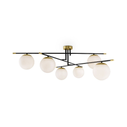 Люстра на штанге Maytoni MOD048CL-06G