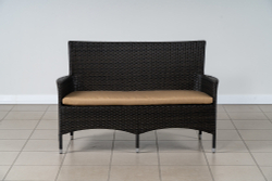 Лавка 2-х местная, коллекция Кипр