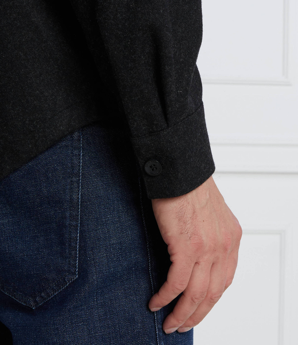 Рубашка BLEND OVERSHIRT Calvin Klein - графитовый(K10K111731)