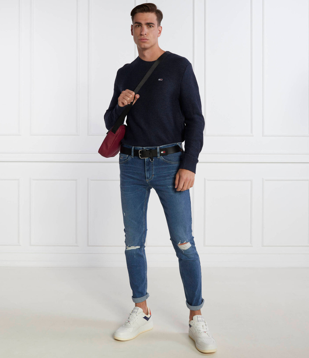 Свитер STRUCTURED Tommy Jeans - темно-синий(DM0DM15060)