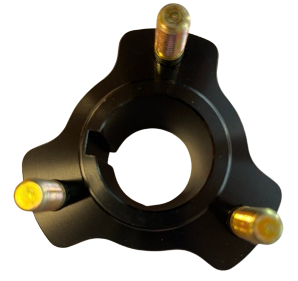 Задняя ступица 30х50 паз 6мм Okato алюминий