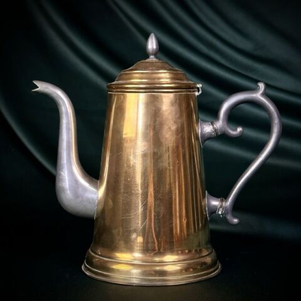 Винтаж: Латунный чайник