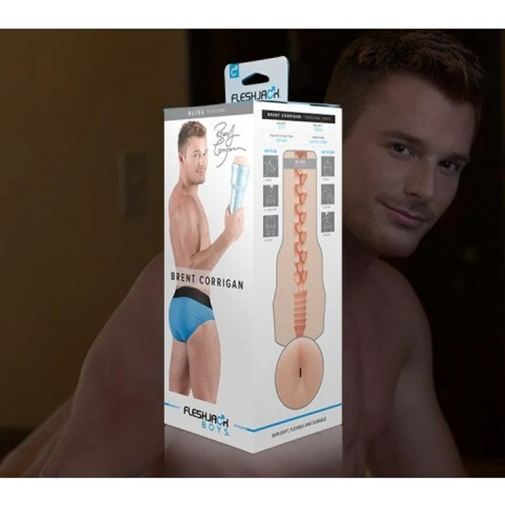Мастурбатор Fleshjack Boys Brent Corrigan Bliss (анус)