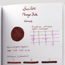 Чернила Sailor Manyo Ume 50 мл (13-2009-210) 3