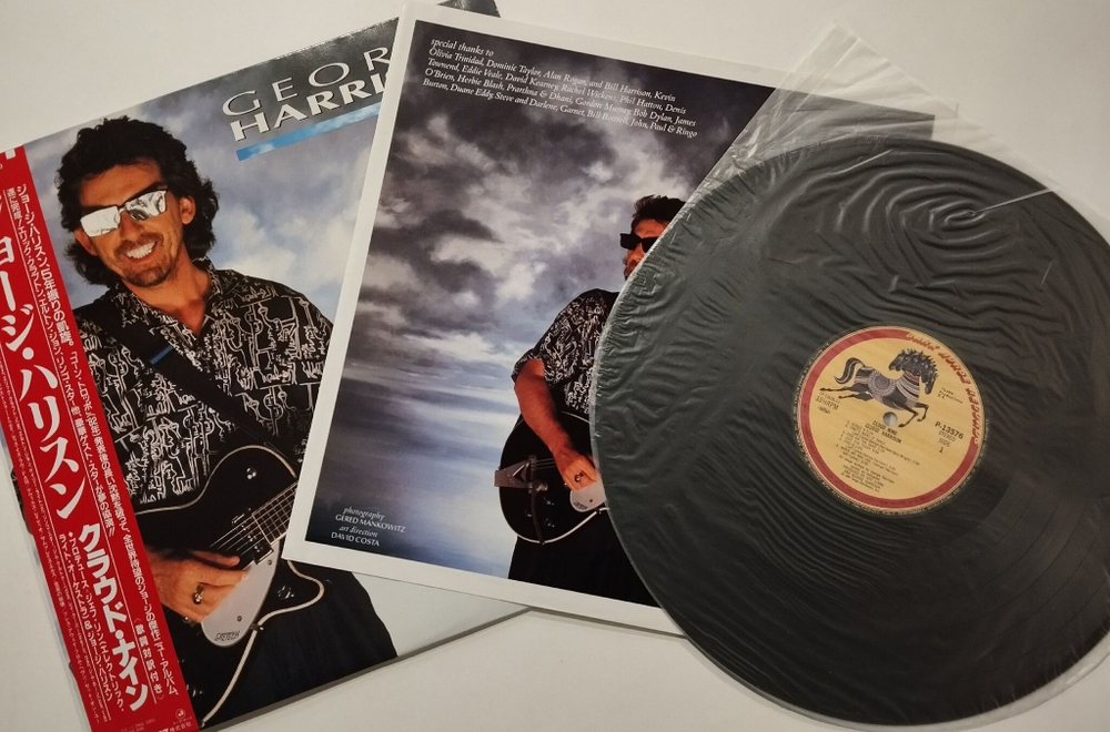 Винтажная виниловая пластинка LP George Harrison Cloud Nine (Japan 1987)