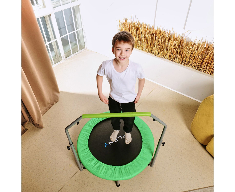 Батут с поручнем DFC PLENY 36" GREEN