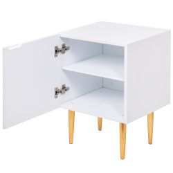 Тумба прикроватная Тропик Стайл Айс Голд левая